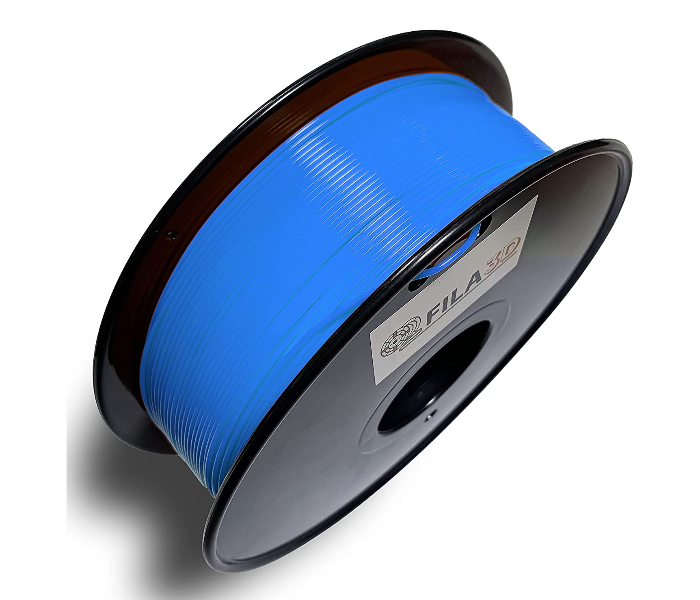 Fila3D 1.75mm Rubber 1Kg 3D Printer Filament - Blue 3 in UAE