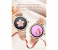 Metal Strap Stylish 1.28Inch Heart Rate Monitor 180mAh IP67 Waterproof Android and IOS 42mm Ladies Smart Watch - Silver 3 in UAE