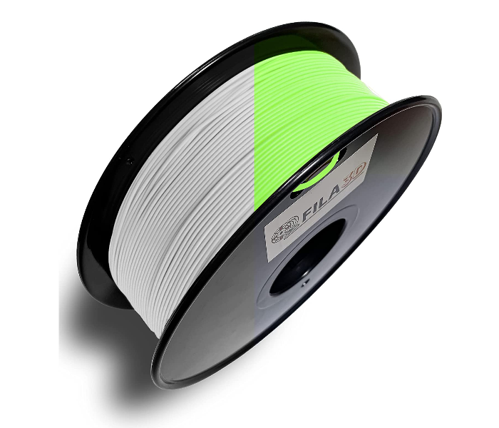 Fila3D 1.75 mm Glow-In-Dark PLA 1Kg 3D Printer Filament - Green 3 in UAE
