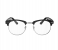 F1 Bone Conduction Stylish Bluetooth Smart Sports Headphones Eyewear with Calling Function - Clear 1 in UAE