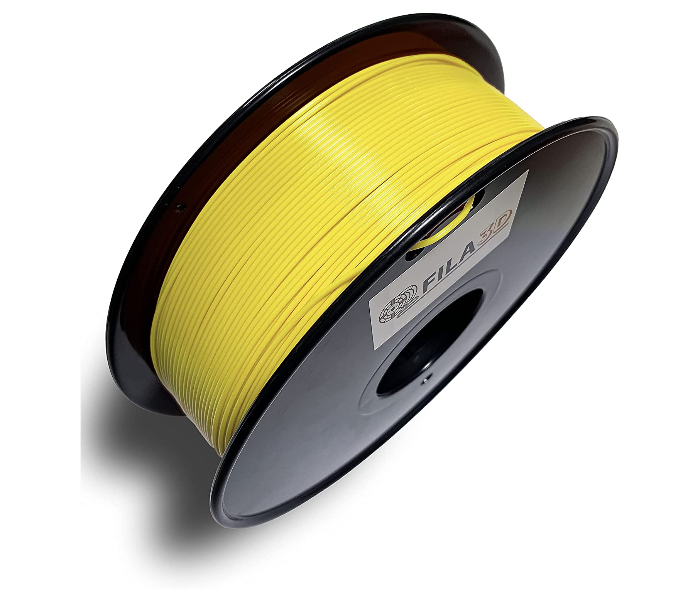 Fila3D 1.75mm PLA Plus 1Kg 3D Printer Filament - Yellow 3 in UAE