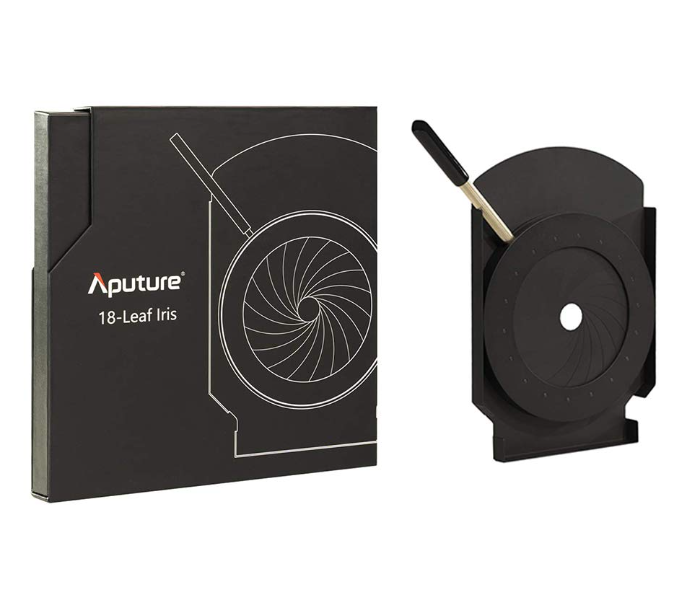 Aputure AWP-1269 18-Leaf Iris Spotlight Mount Lighting Modifier - Black 2 in UAE