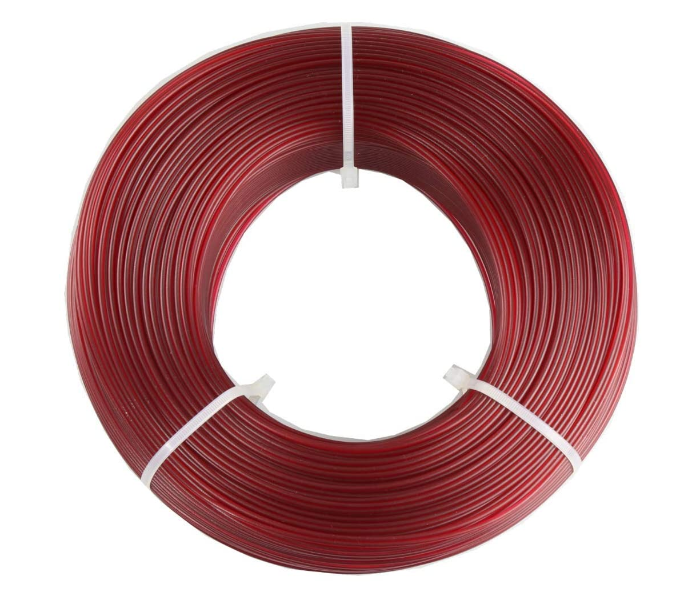 Fiberlogy 1.75mm 3D Printer Filament Refill Easy PET-G Burgundy TR 1 in UAE