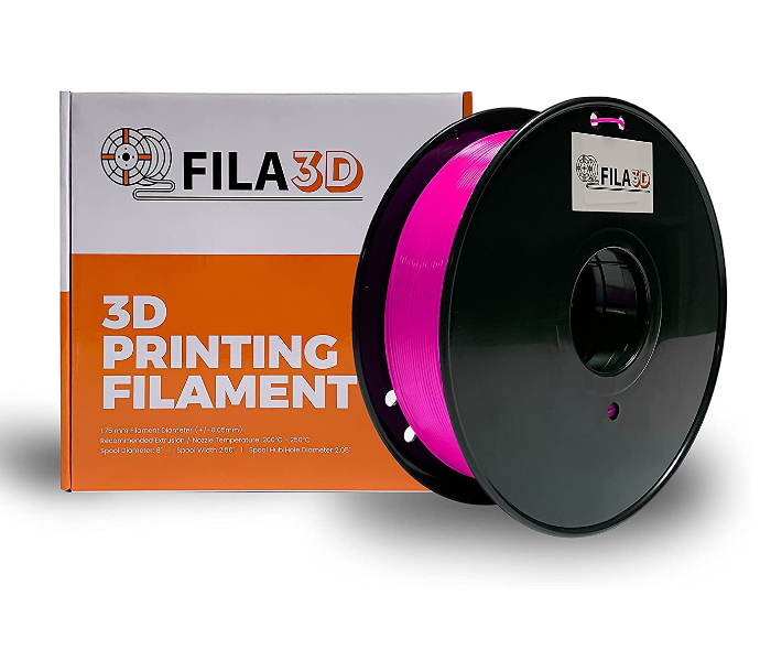 Fila3D 1.75mm PLA Plus 1Kg 3D Printer Filament - Pink 1 in UAE