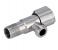 Geepas GSW61080 Stainless Steel Angle Valve - Silver 1 in UAE