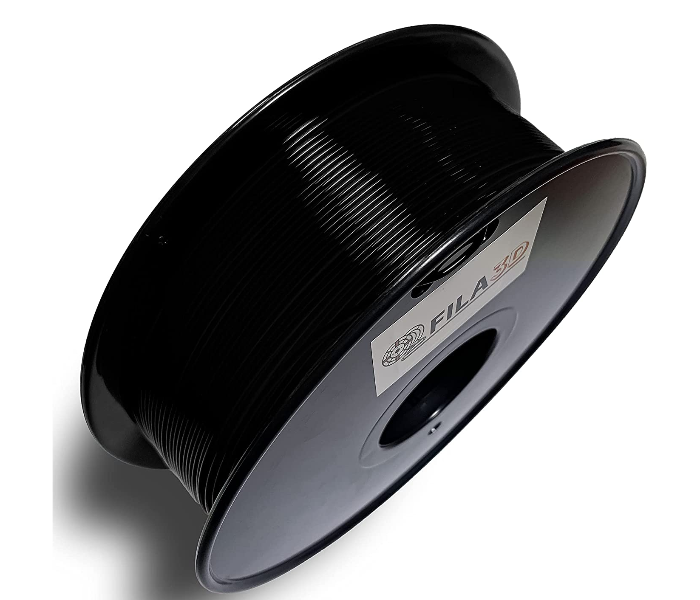 Fila3D 1.75mm PETG 1Kg 3D Printer Filament - Black 3 in UAE