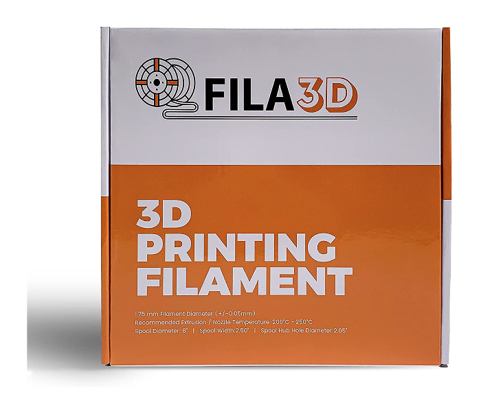 Fila3D 1.75mm ABS 1kg 3D Printer Filament - Black 2 in UAE