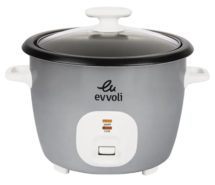 Evvoli EVKA-PC6010S 6 Litter 10 Cook Settings 1100W With 15 Smart Safety Protection Modules 10 In 1 Multi-Use Programmable Pressure Cooker - Black and Silver 1 in UAE