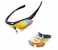 5 Lens Outdoor Sports Polarized Sunglasses - Multicolour 1 in OMAN