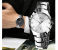Casual Glaze Couple Watch - Silver 2 in KSA