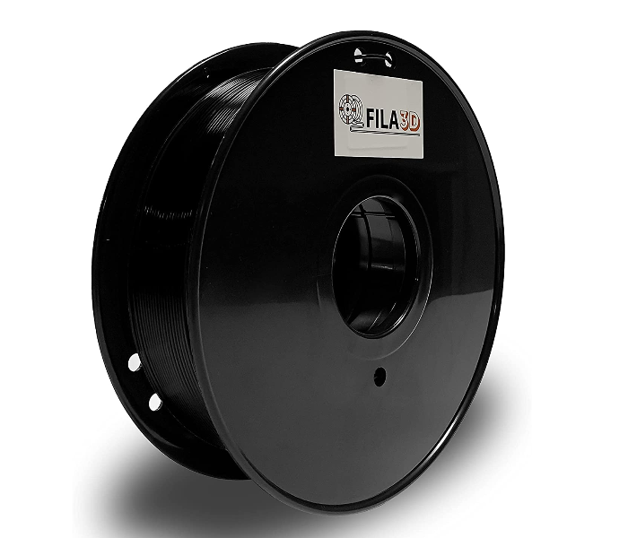 Fila3D 1.75mm Rubber 1Kg 3D Printer Filament - Black 2 in UAE