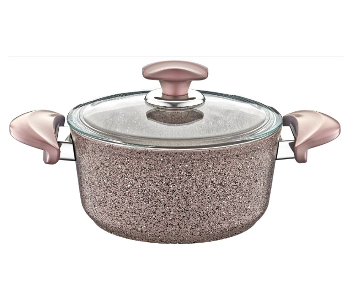 OMS Collection 30 Cm Non-Stick Granitec Casserole - Brown 1 in UAE