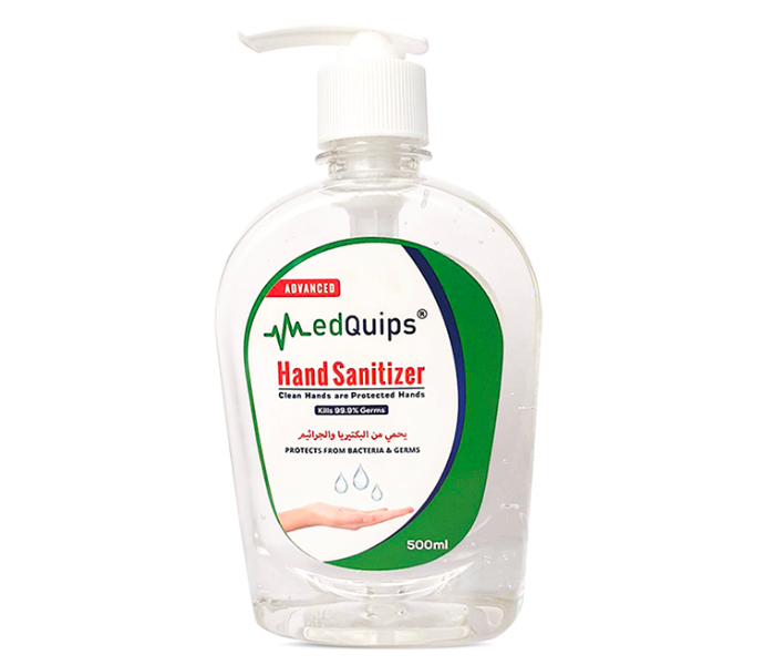 MedQuips 500ml Hand Sanitizer Gel 1 in UAE