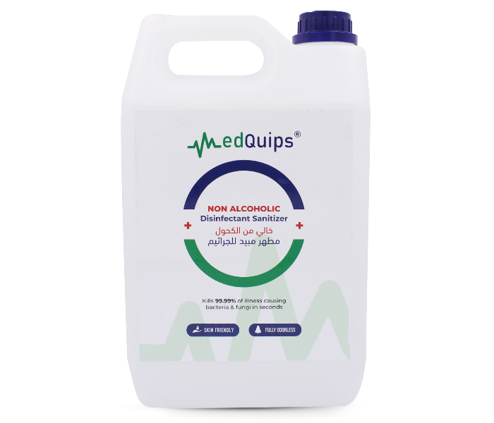 MedQuips 5Litre Non Alcoholic Hand Sanitizer and Surface Disinfectant 1 in UAE