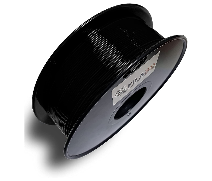 Fila3D 1.75mm PLA Plus 1Kg 3D Printer Filament - Black 3 in UAE