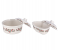 Royalford RF9993 14 Piece Rotating Serving Tray Floral - White 2 in UAE
