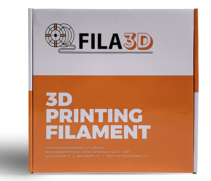 Fila3D 1.75mm PETG 1Kg 3D Printer Filament - Silver 3 in UAE