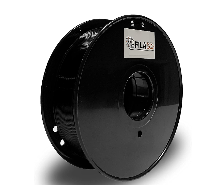 Fila3D 1.75mm PLA Plus 1Kg 3D Printer Filament - Black 2 in UAE