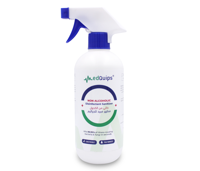 MedQuips 500ml Non Alcoholic Hand Sanitizer and Surface Disinfectant 1 in UAE