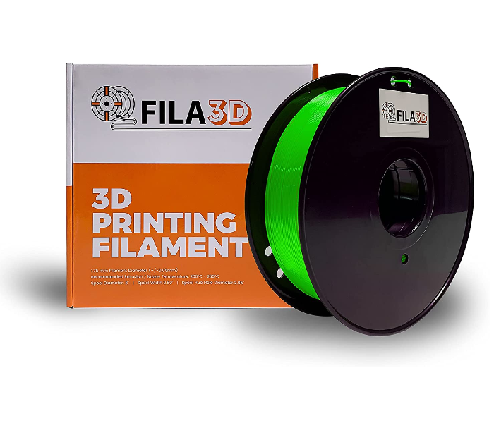 Fila3D 1.75mm PLA Plus 1Kg 3D Printer Filament - Green 1 in UAE