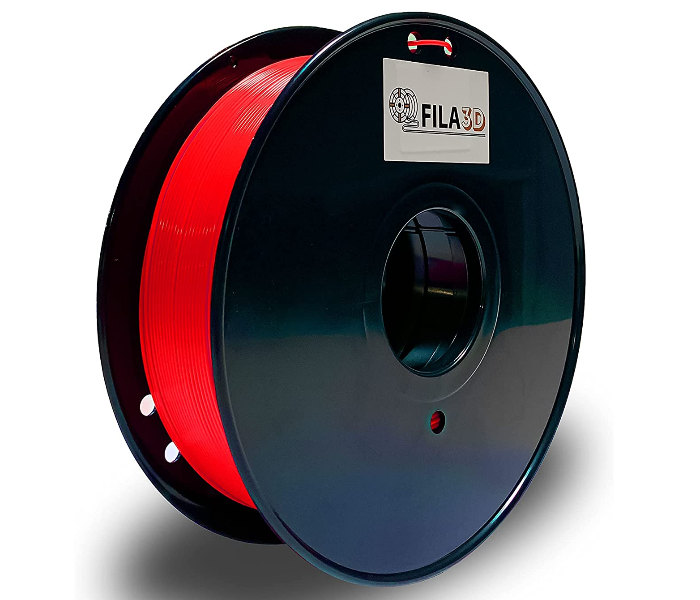 Fila3D 1.75mm ABS 1kg 3D Printer Filament - Fluorescent Red 2 in UAE