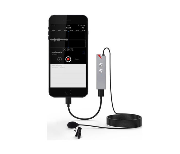 Aputure A.Lyra Digital Lavalier Microphone for Apple iPhone - Black 3 in UAE