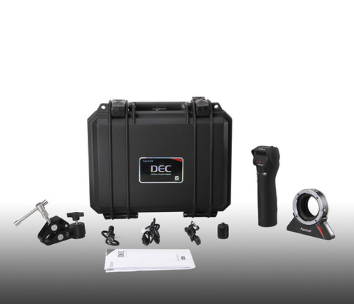 Aputure AWP-4177 DEC Wireless Focus and Aperture Controller Adapter for EF and EF-S-Mount - Black 4 in UAE