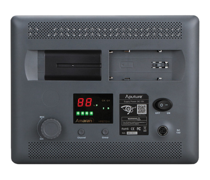 Aputure AWP-5537 Amaran Led Video Light with Remote - Black 3 in UAE