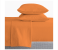 Parry Life PLBS7036O 90GSM Micro Fiber Machine Washable Single Flat Sheet - Orange 4 in UAE
