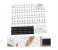 88 FidgetGear Piano Key Note Keyboard Stickers Label 4 in UAE