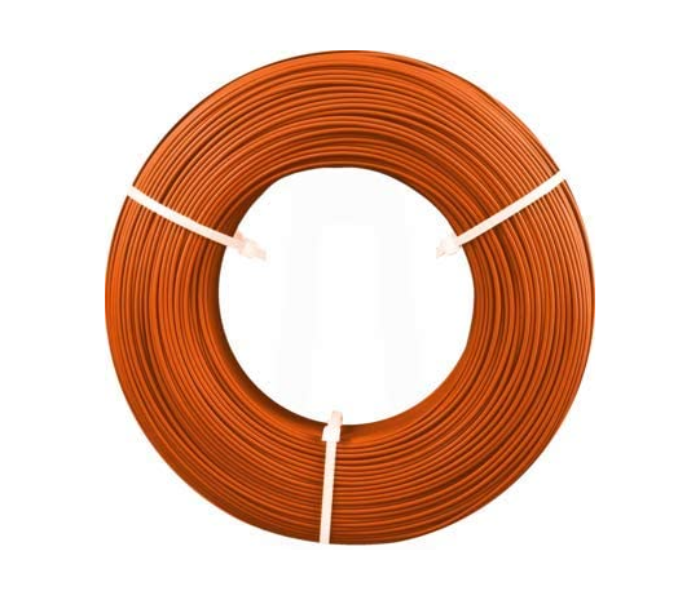 Fiberlogy 1.75mm 3D Printer Filament Refill Easy PLA Orange 1 in UAE