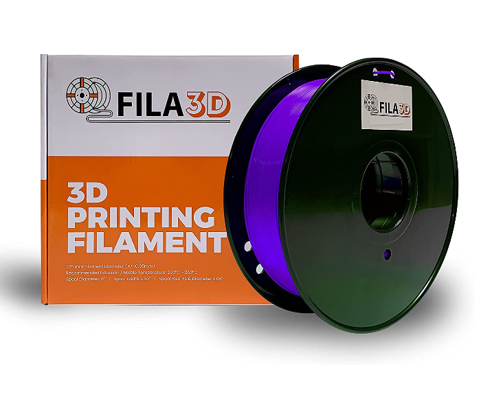 Fila3D 1.75mm ABS 1kg 3D Printer Filament - Deep Purple 1 in UAE
