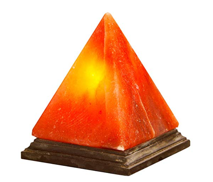 Himalayan Aura Salt Lamp Pyramid by Photon 1 in UAE