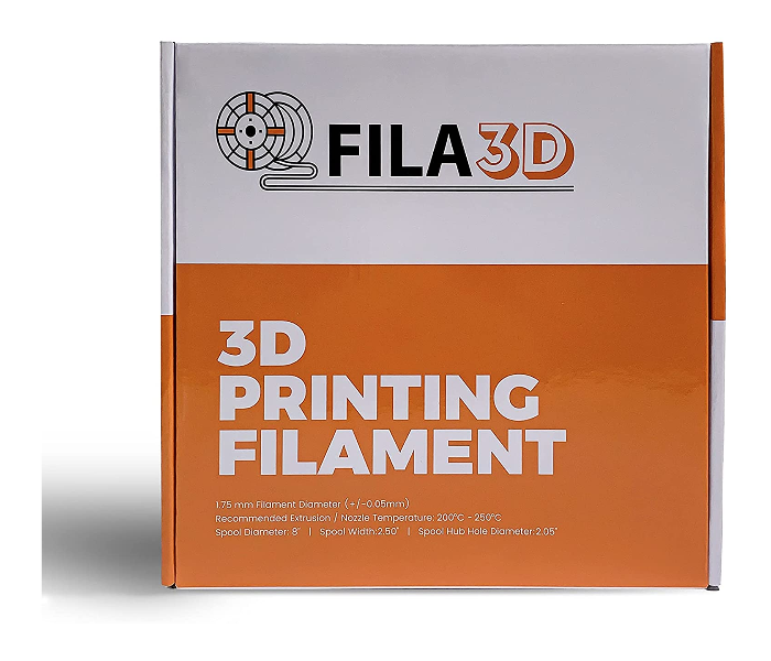 Fila3D 1.75mm PLA Plus 1Kg 3D Printer Filament - White 2 in UAE
