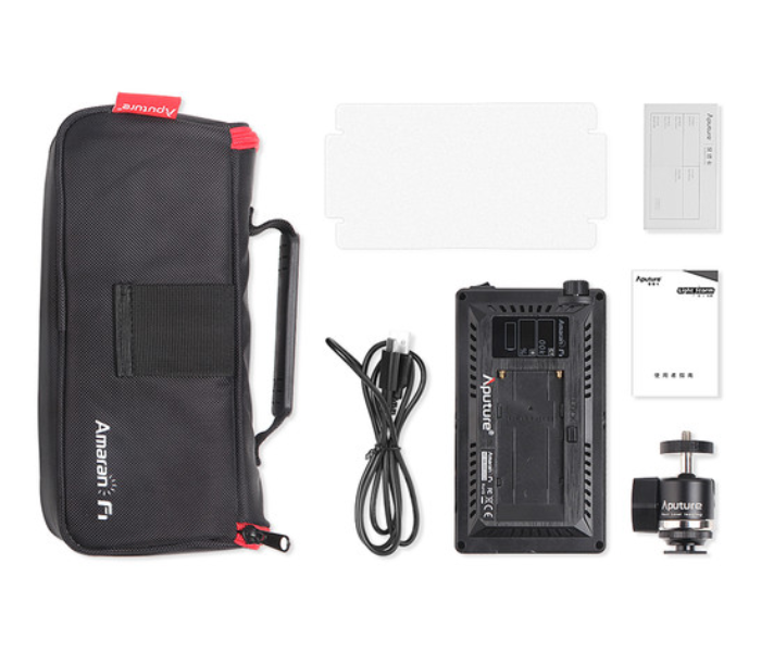 Aputure Amaran AL-F7 On-Camera Variable Color LED Light - Black 8 in UAE