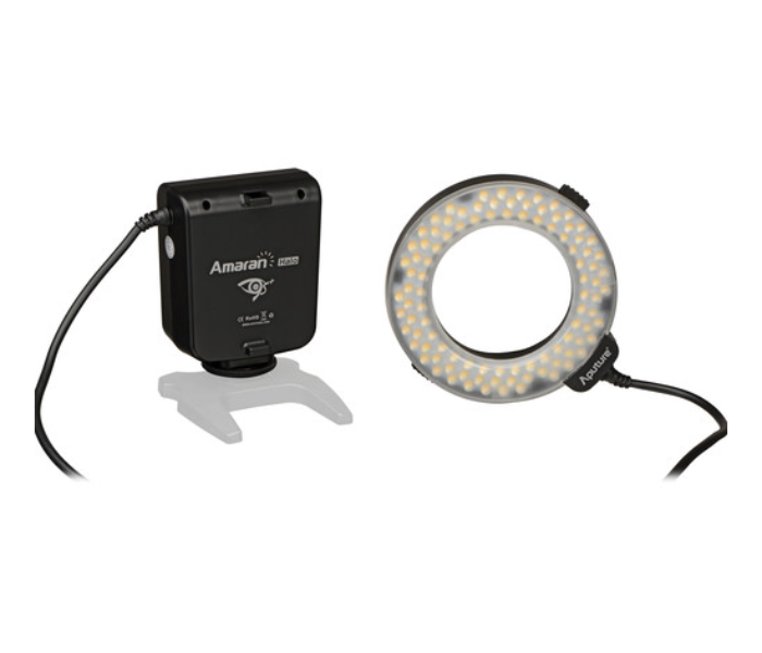 Aputure AHL-HC100 Amaran Halo LED Ring Flash for Canon Camera - Black 1 in UAE