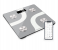 Promate ISCALE Smart Bluetooth Body Fat Bathroom Scale - White 2 in OMAN