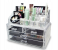 4 Drawer Clear Acrylic Cosmetic Organiser Display Table Storage Stand for Make Up 1 in OMAN