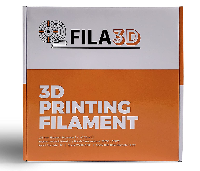 Fila3D 1.75mm PETG 1Kg 3D Printer Filament - Transparent Red 3 in UAE