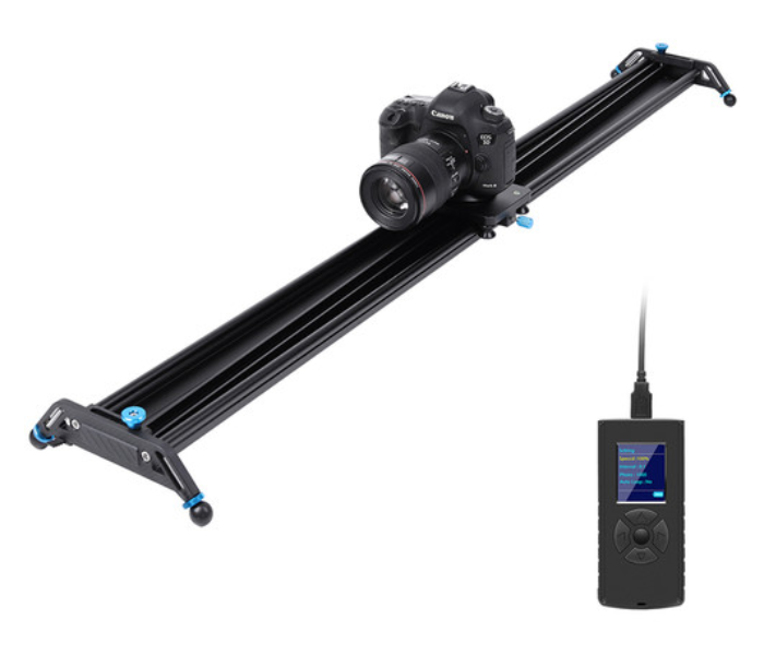 GVM GT-J120D Professional Alluminium Alloy Motorized Camera Slider 48 - Black 1 in UAE