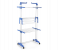 3 Layer Clothes Hanger Rack or Cloth Drying Stand- Blue 1 in OMAN