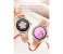 Metal Strap Stylish 1.28Inch Heart Rate Monitor 180mAh IP67 Waterproof Android and IOS 42mm Ladies Smart Watch - Rose Gold 2 in UAE