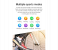 Metal Strap Stylish 1.28Inch Heart Rate Monitor 180mAh IP67 Waterproof Android and IOS 42mm Ladies Smart Watch - Gold 6 in UAE