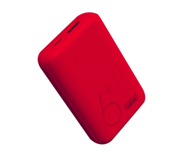 Trands TR-PB559-RD 6000mAh Portable Power Bank - Red 1 in UAE