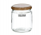 Delcasa DC1752 400ml 6 Pieces Glass Storage Jar Set - Clear 2 in UAE
