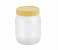 Delcasa DC1487 750ml Round Jar - Cream 1 in UAE