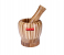 Delcasa DC1376 Bamboo Grinding Bowl - Brown 1 in UAE