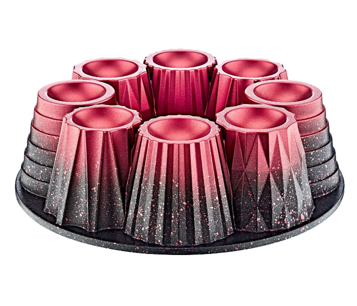 OMS Collection 26Cm Muffin and Cup Cake Mould – Red 1 in UAE