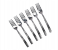 Delcasa DC1946 6 Pieces Stainless Steel Table Fork - Silver 3 in UAE