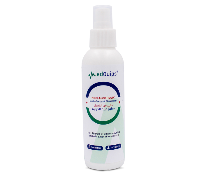MedQuips 120ml Non Alcoholic Hand Sanitizer and Surface Disinfectant 1 in UAE